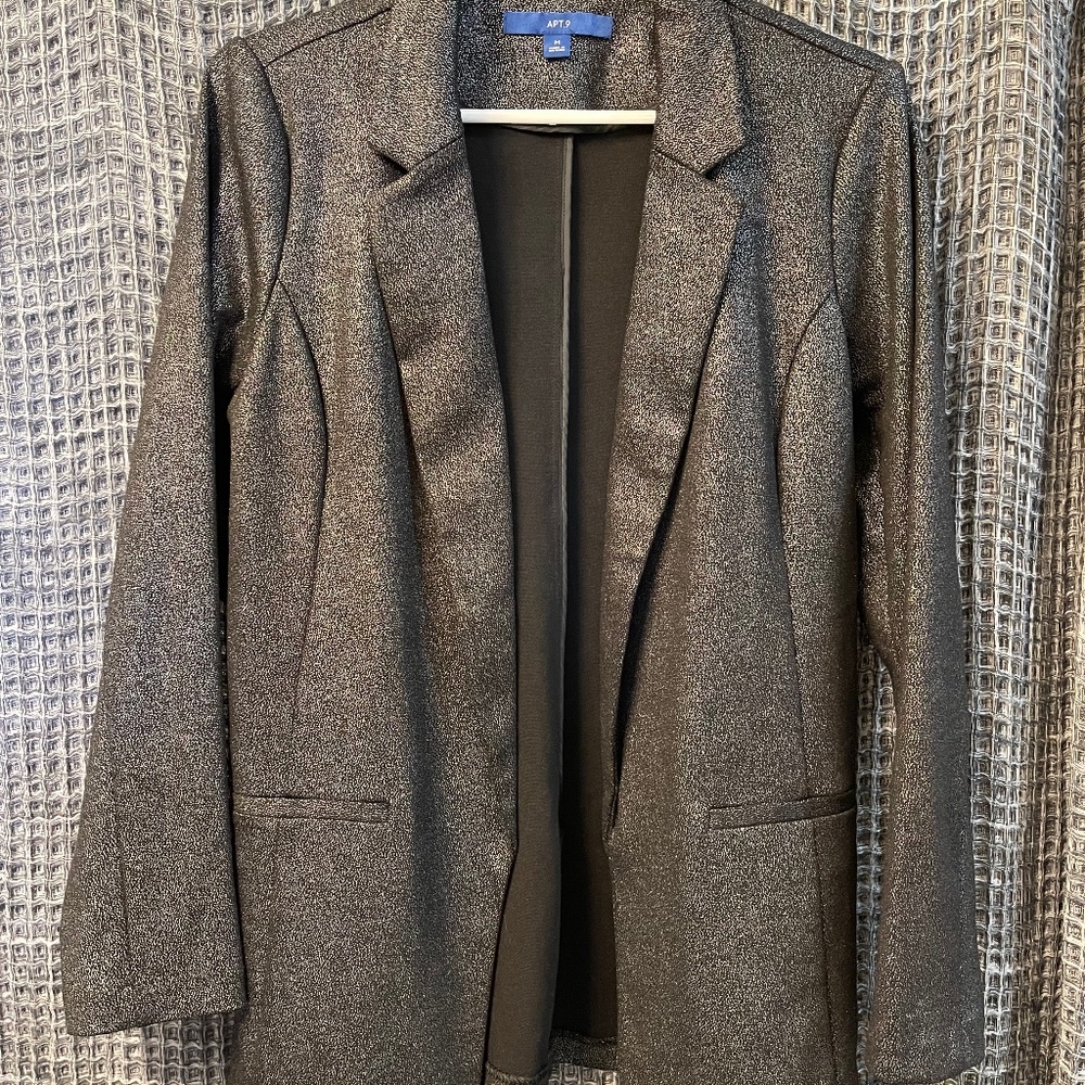 Women’s Apt 9 Open Front Blazer NWT